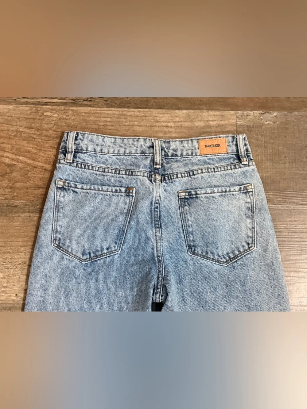 RSQ Light Blue Straight Leg Jeans